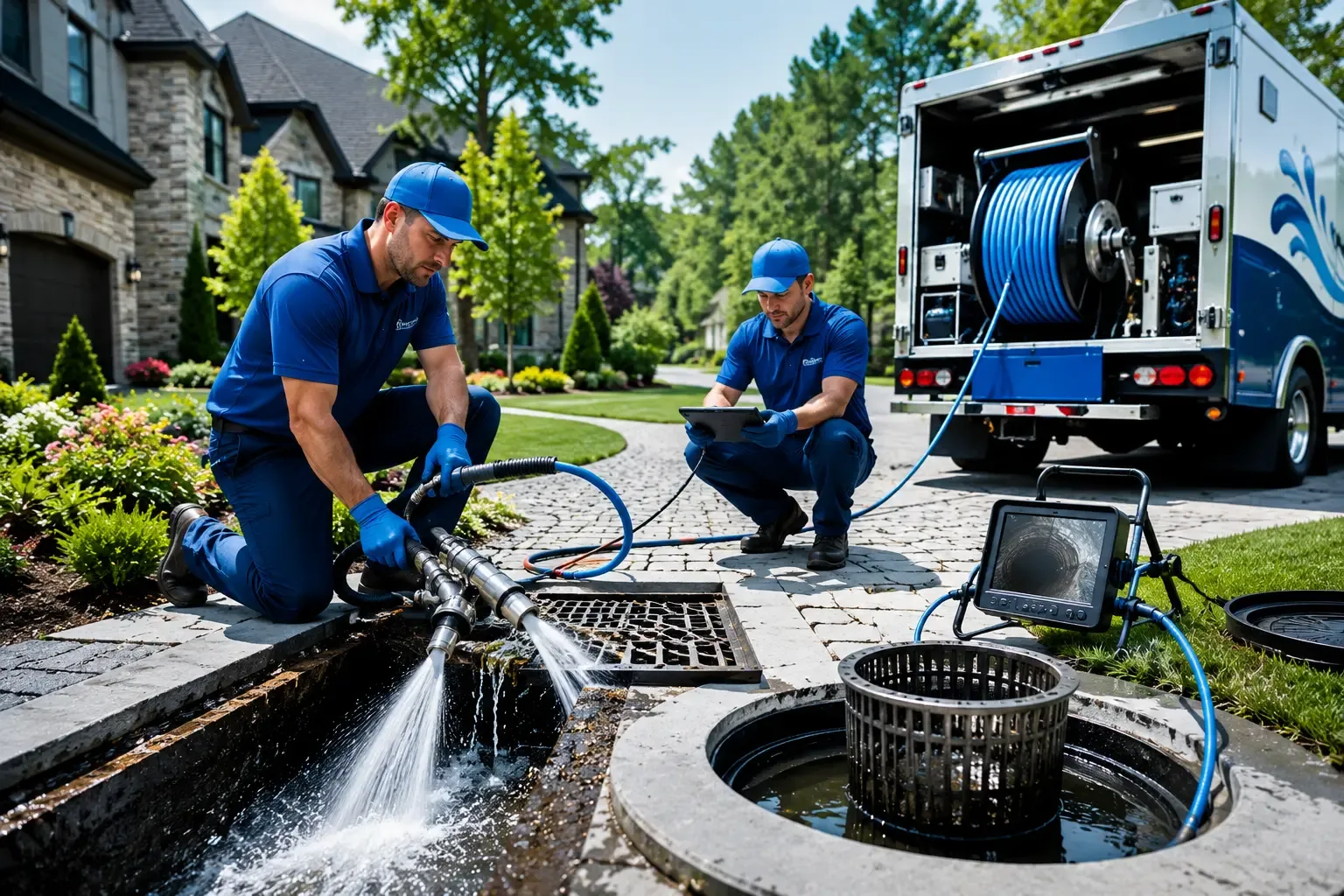 Local outdoor drain cleaning professionals in Harper, KS